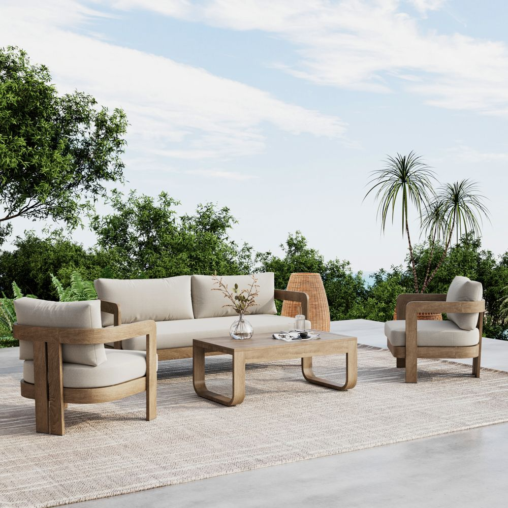 Ravello Outdoor Lounge Chair Set (Set of 2)