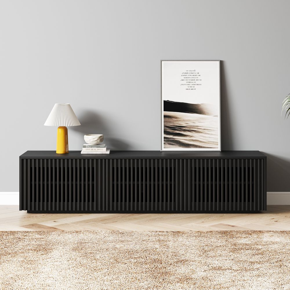 Aeolus Modern Wood TV Stand