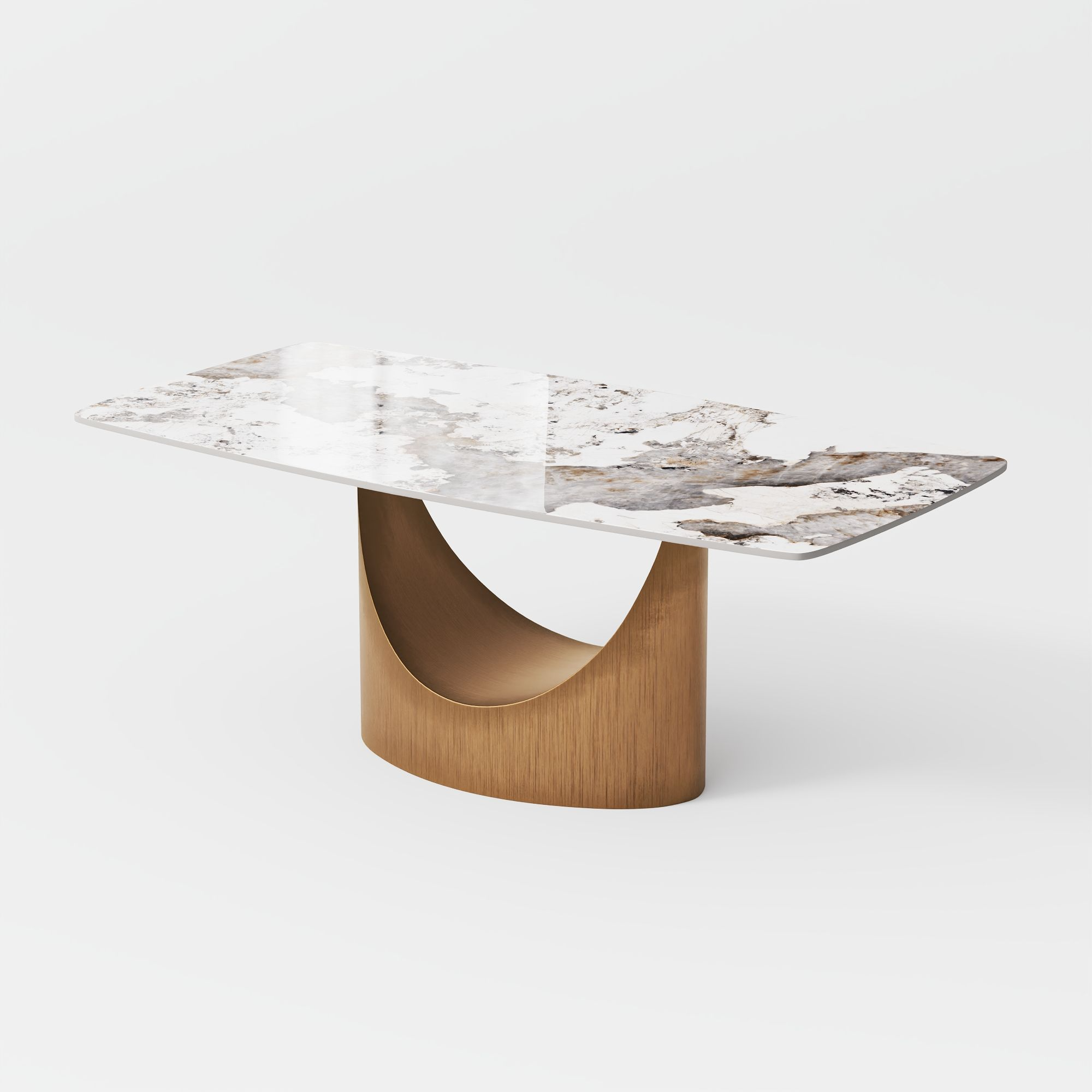Pandora / Gold / 160cm Table