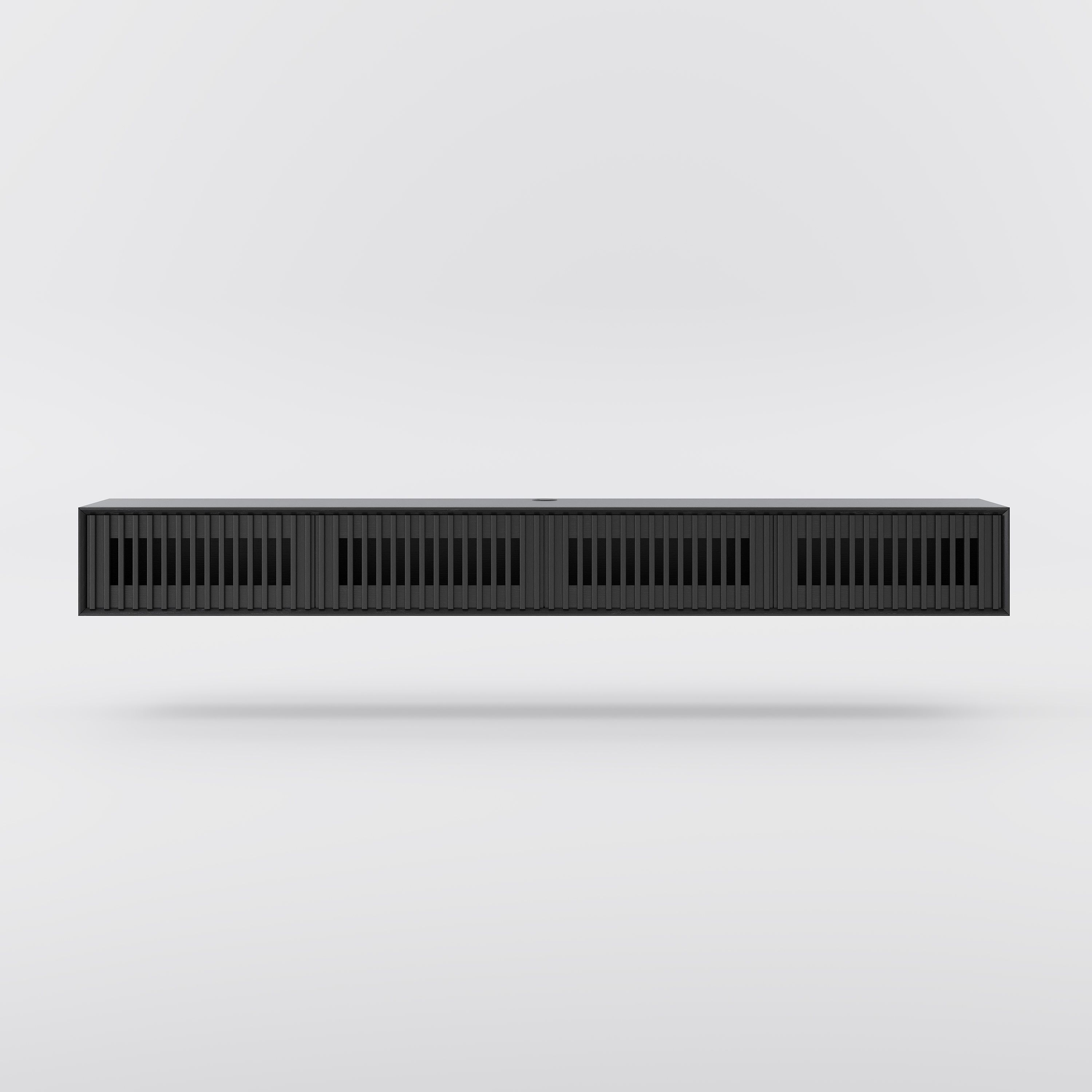 Aeolus Mid-Century Floating LED TV Console