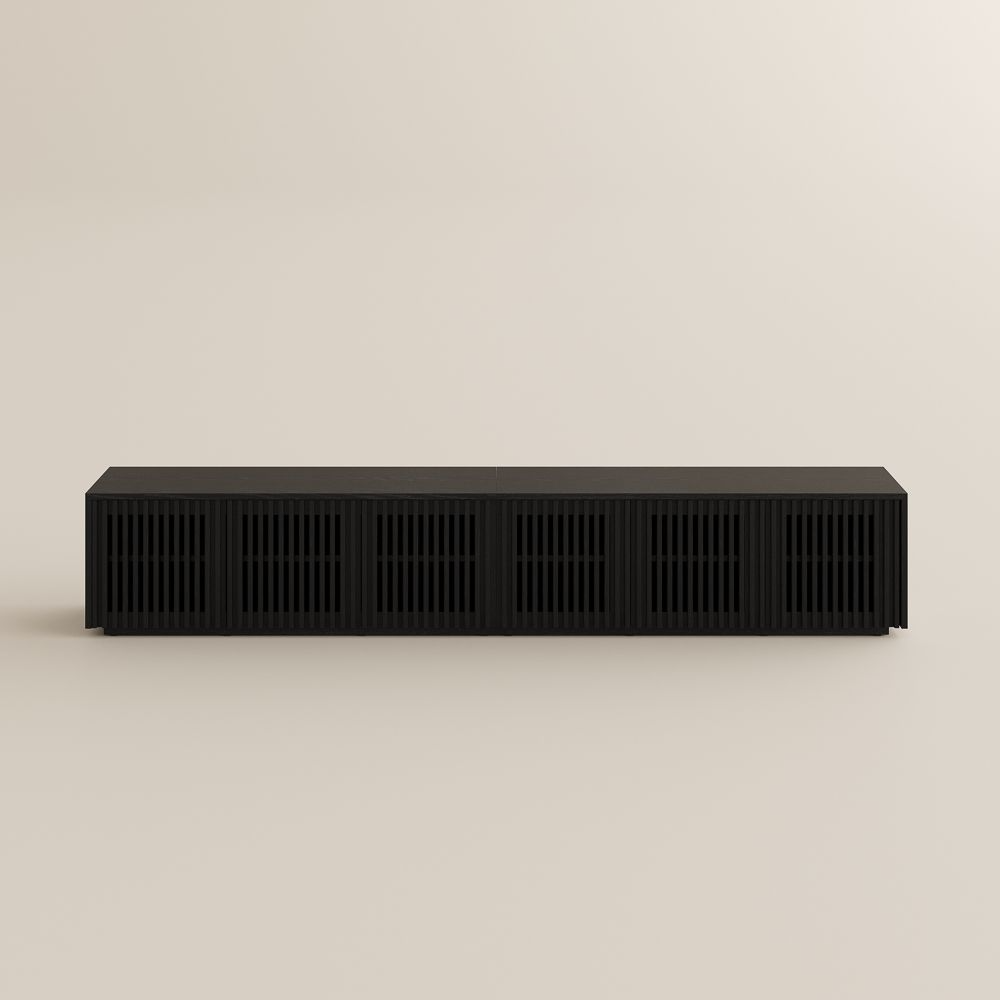 Aeolus Modern Wood TV Stand