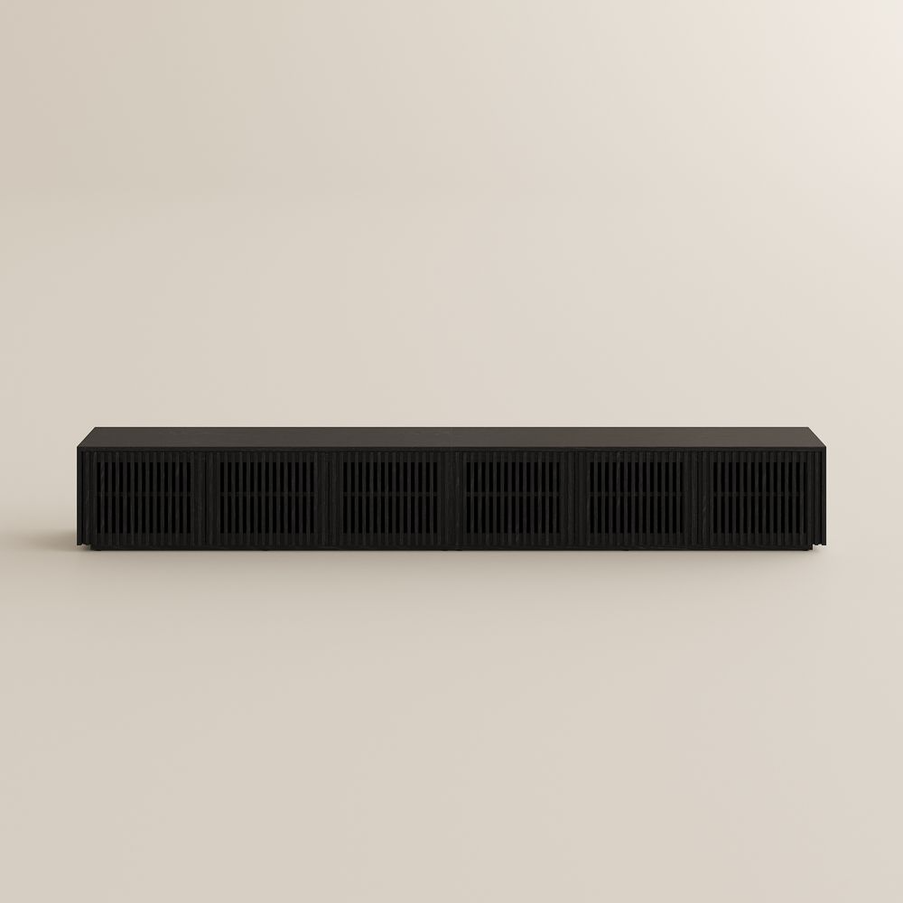 Aeolus Modern Wood TV Stand