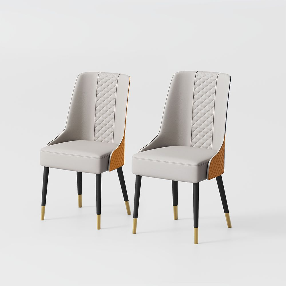 Norrin – Set of 2 Modern Upholstered Dining Chairs