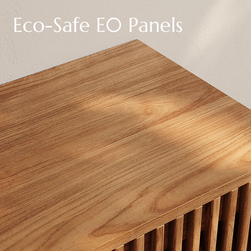 Aeolus Modern Wood TV Stand