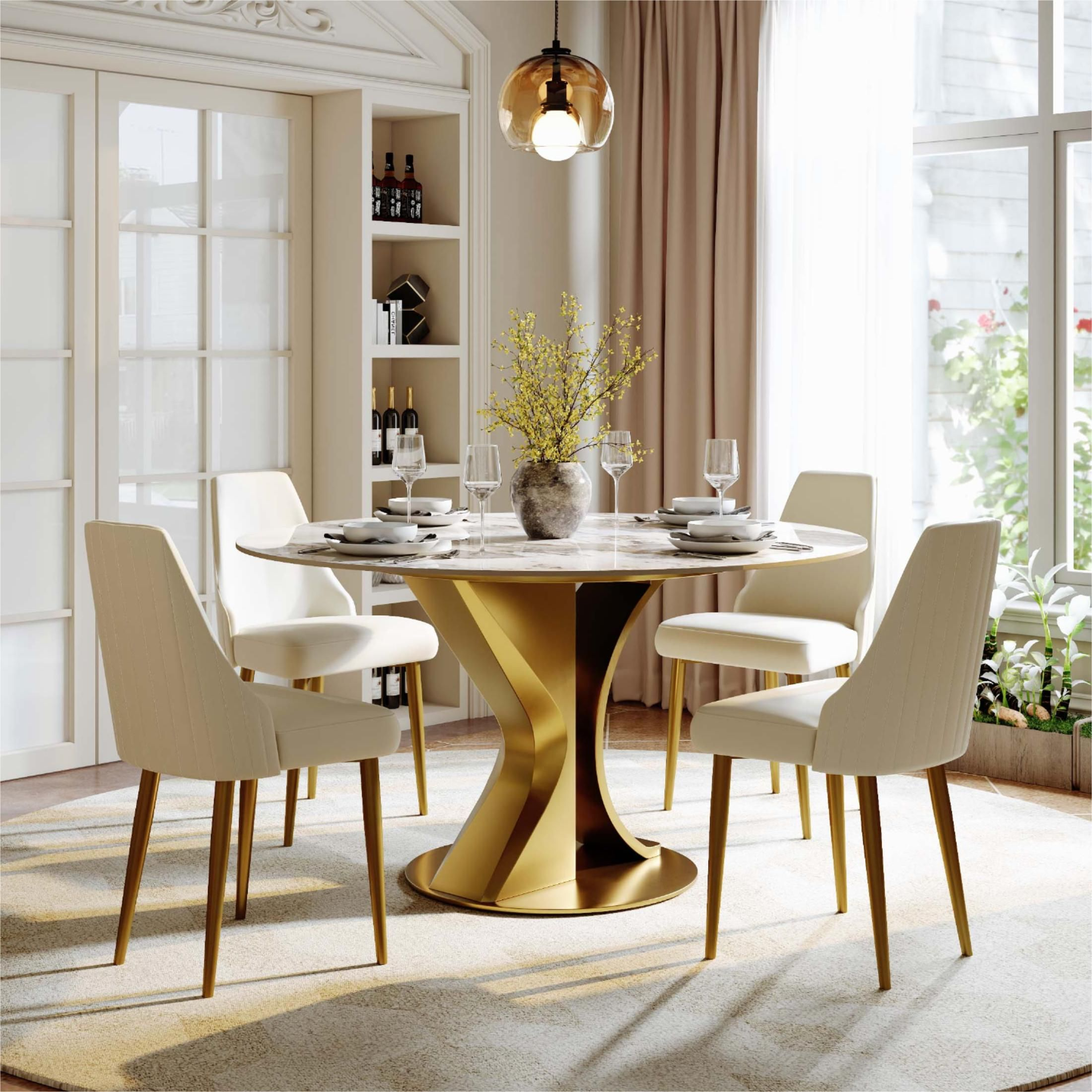 Savora Set of 2 Upholstered Dining Chairs