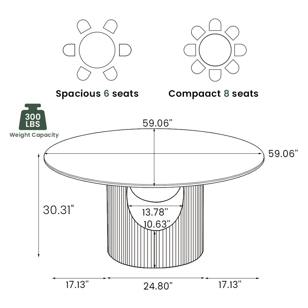 Pandora / Bronze / 150cm Table