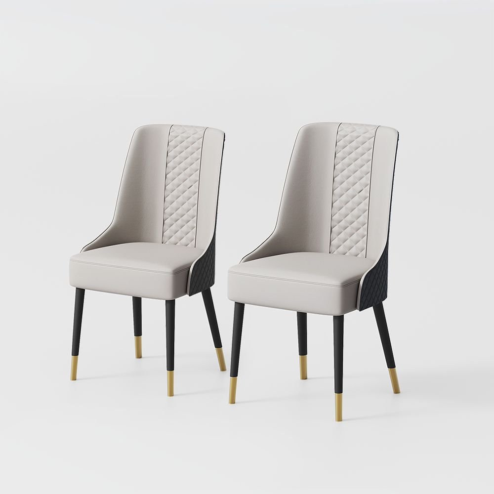 Norrin – Set of 2 Modern Upholstered Dining Chairs