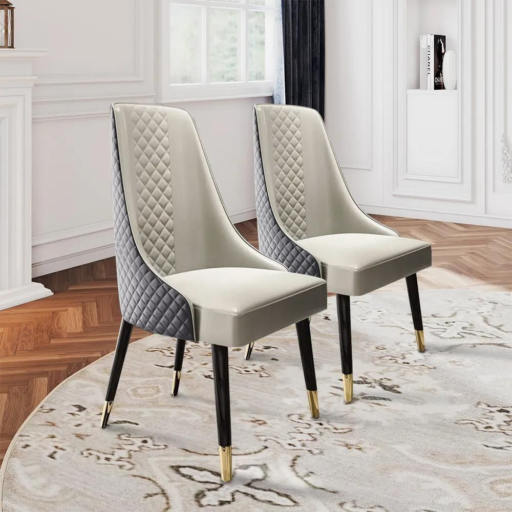 Norrin – Set of 2 Modern Upholstered Dining Chairs