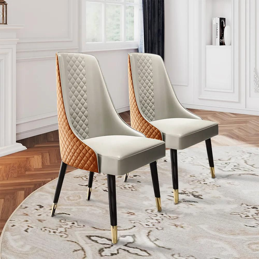 Norrin – Set of 2 Modern Upholstered Dining Chairs