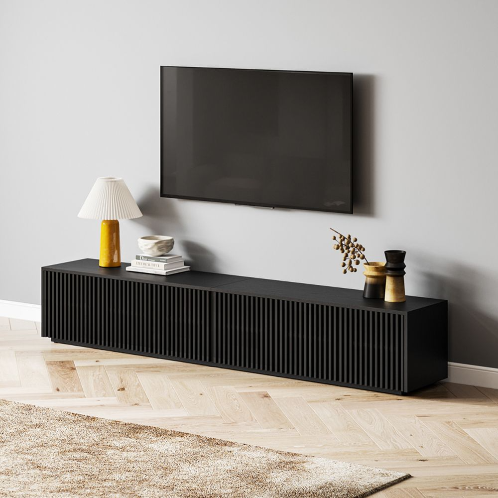 Aeolus Modern Wood TV Stand