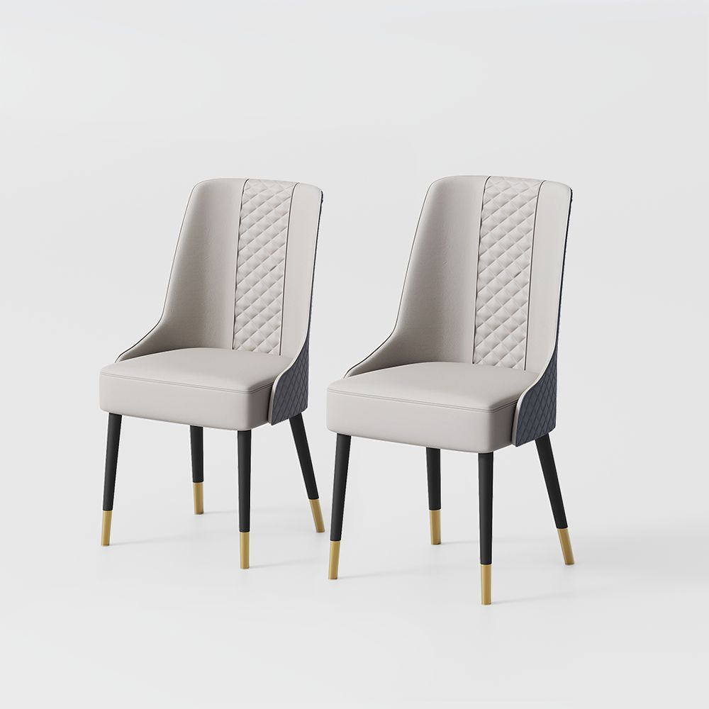 Norrin – Set of 2 Modern Upholstered Dining Chairs