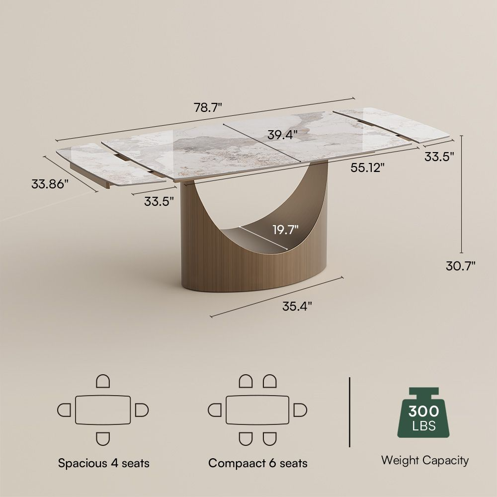 Pandora Glossy Sintered Stone / Bronze / 55