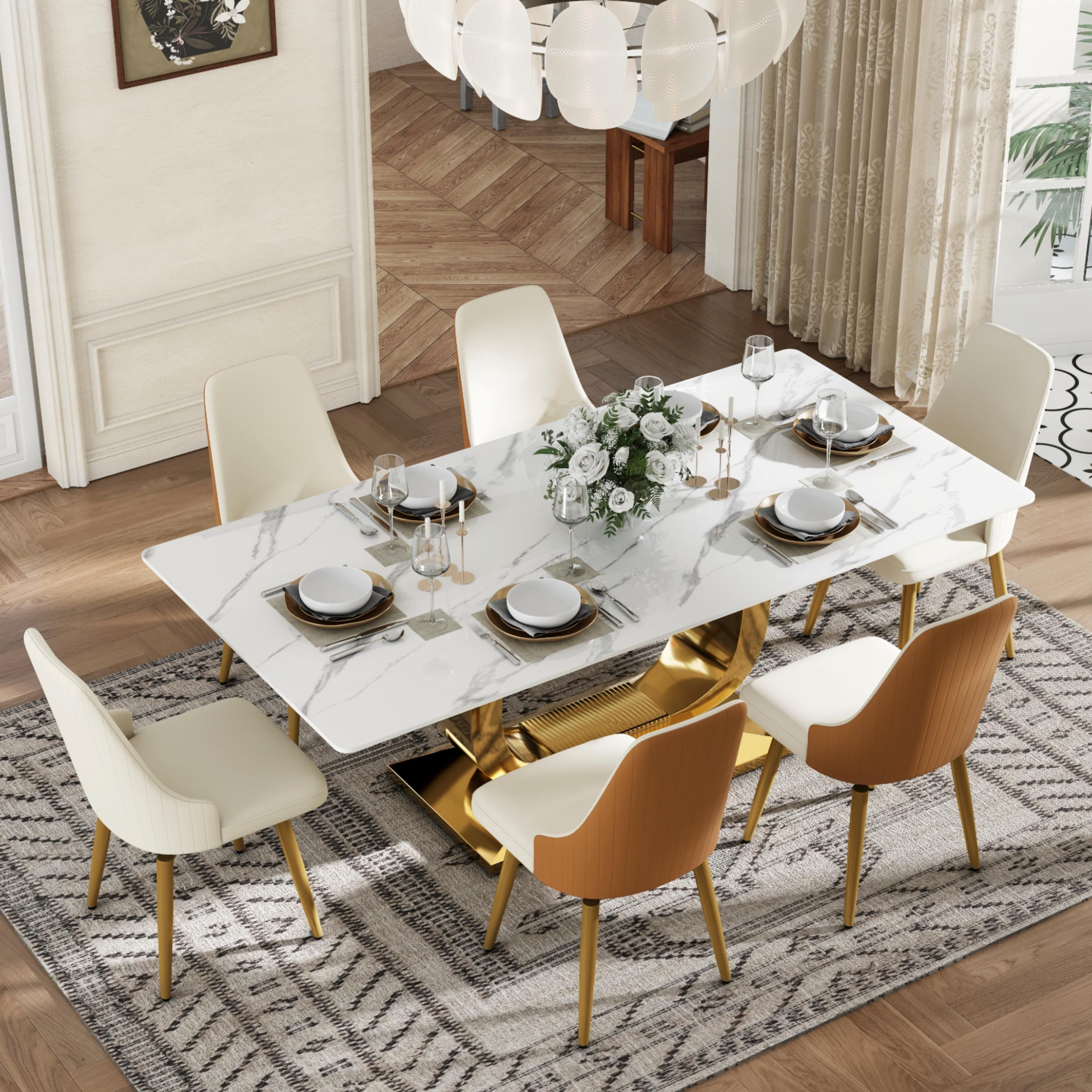 Savora Set of 2 Upholstered Dining Chairs