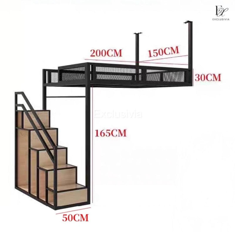 DUPLO Industrial Loft Bed - Exclusivia