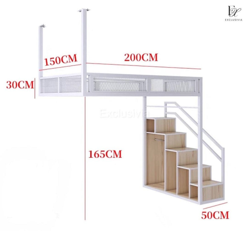 DUPLO Industrial Loft Bed - Exclusivia