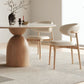 EDEN Solid Wood Round Dining Table - Exclusivia