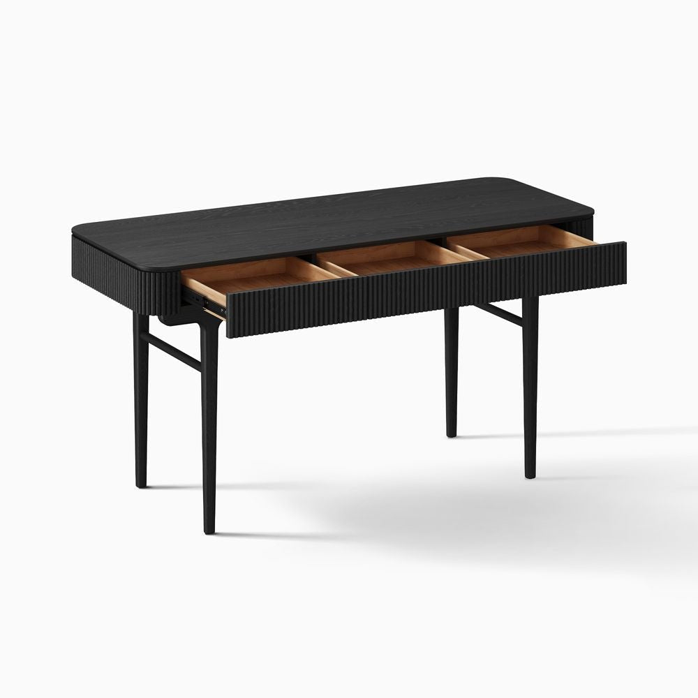 Edrik Oak Desk, 150cm - Exclusivia
