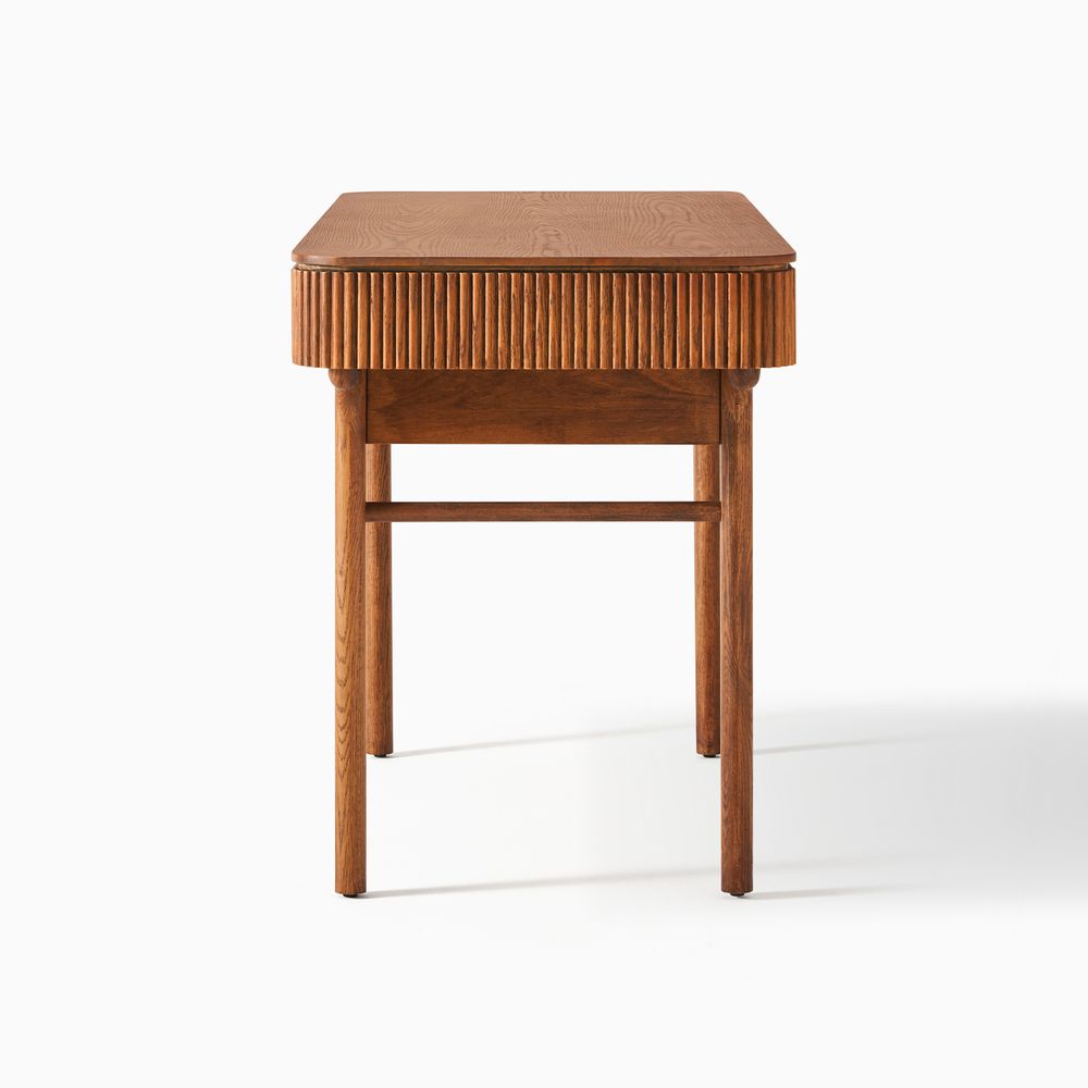 Edrik Oak Desk, 150cm - Exclusivia