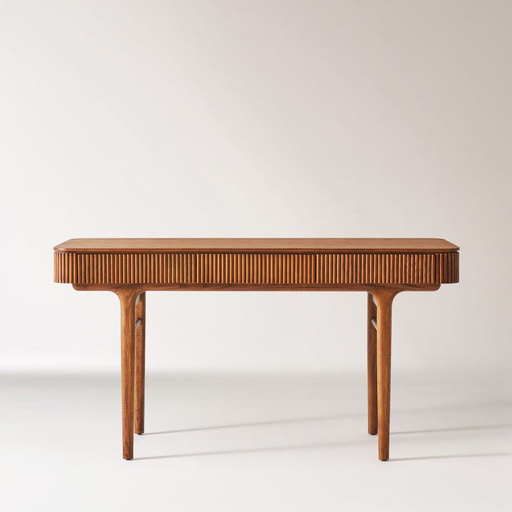 Edrik Oak Desk, 150cm - Exclusivia