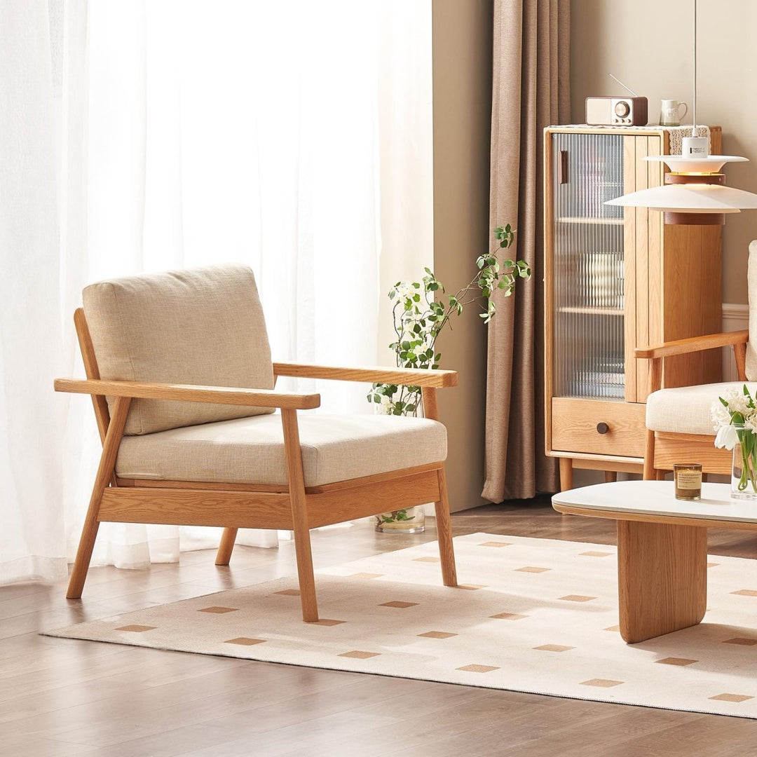 Eiko Solid Wood Sofa - Exclusivia