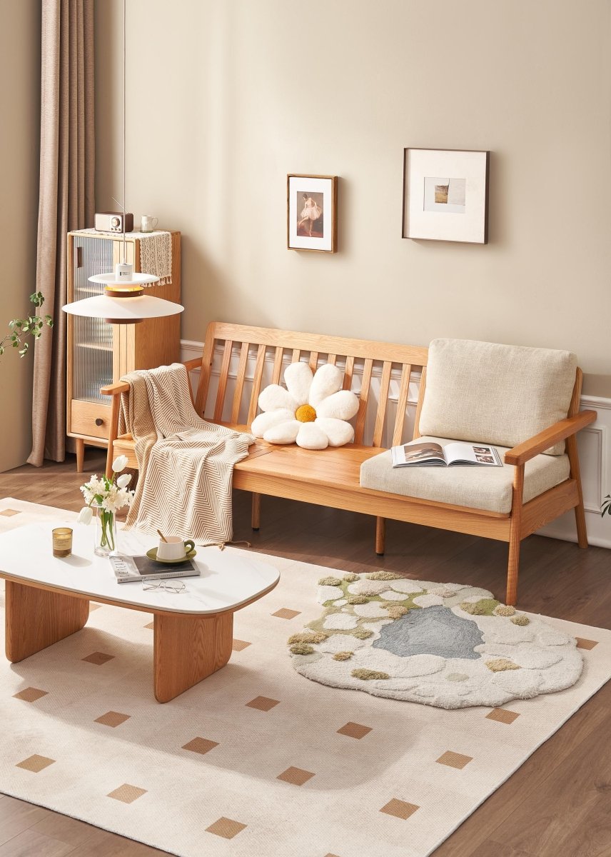 Eiko Solid Wood Sofa - Exclusivia