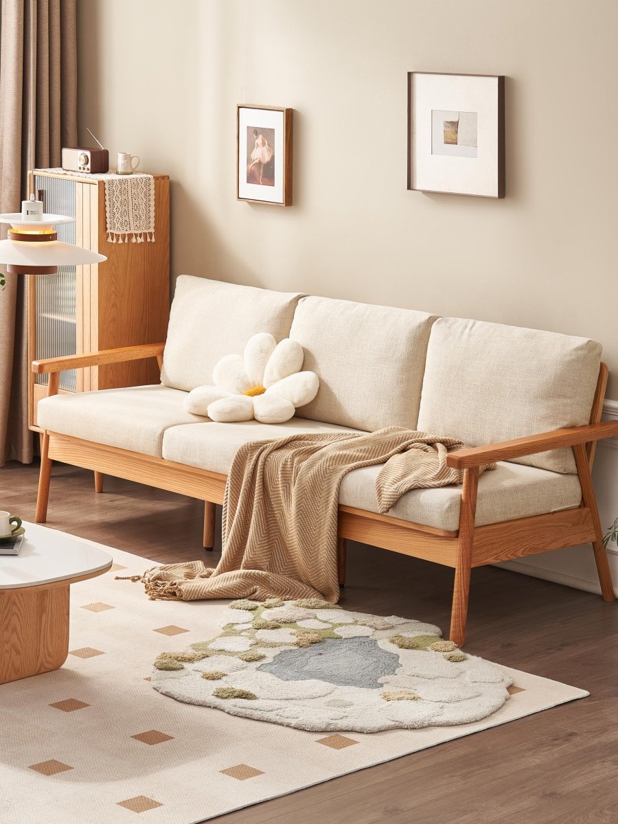 Eiko Solid Wood Sofa - Exclusivia