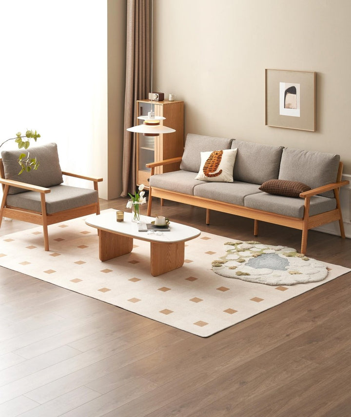 Eiko Solid Wood Sofa - Exclusivia