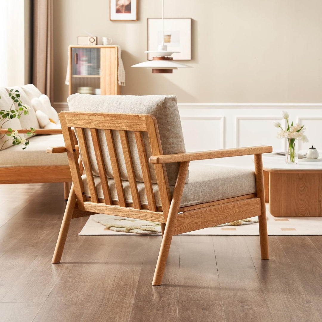 Eiko Solid Wood Sofa - Exclusivia