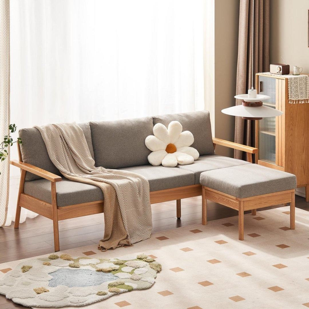 Eiko Solid Wood Sofa - Exclusivia