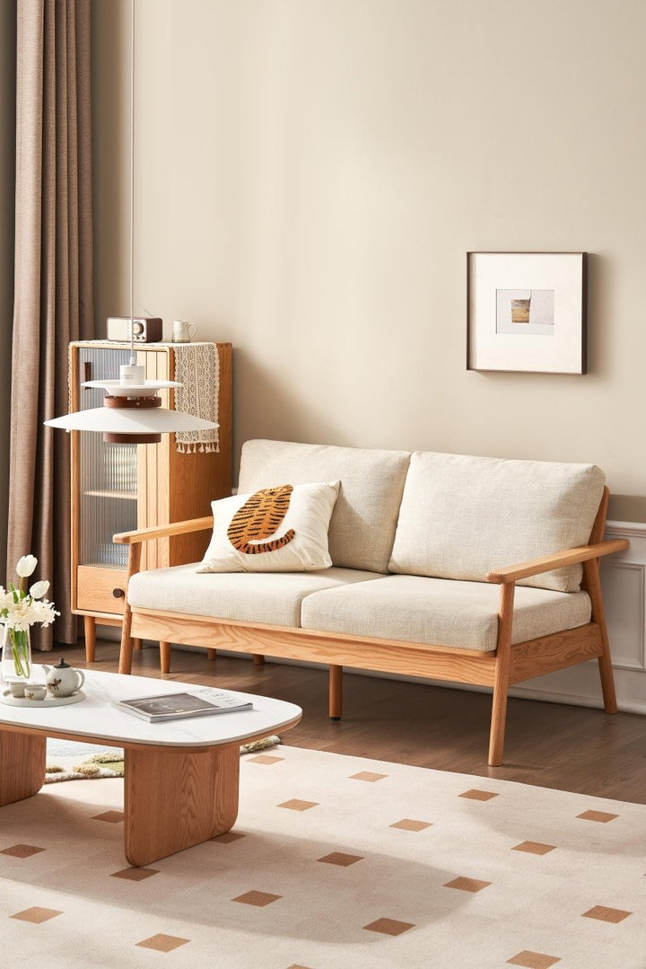 Eiko Solid Wood Sofa - Exclusivia