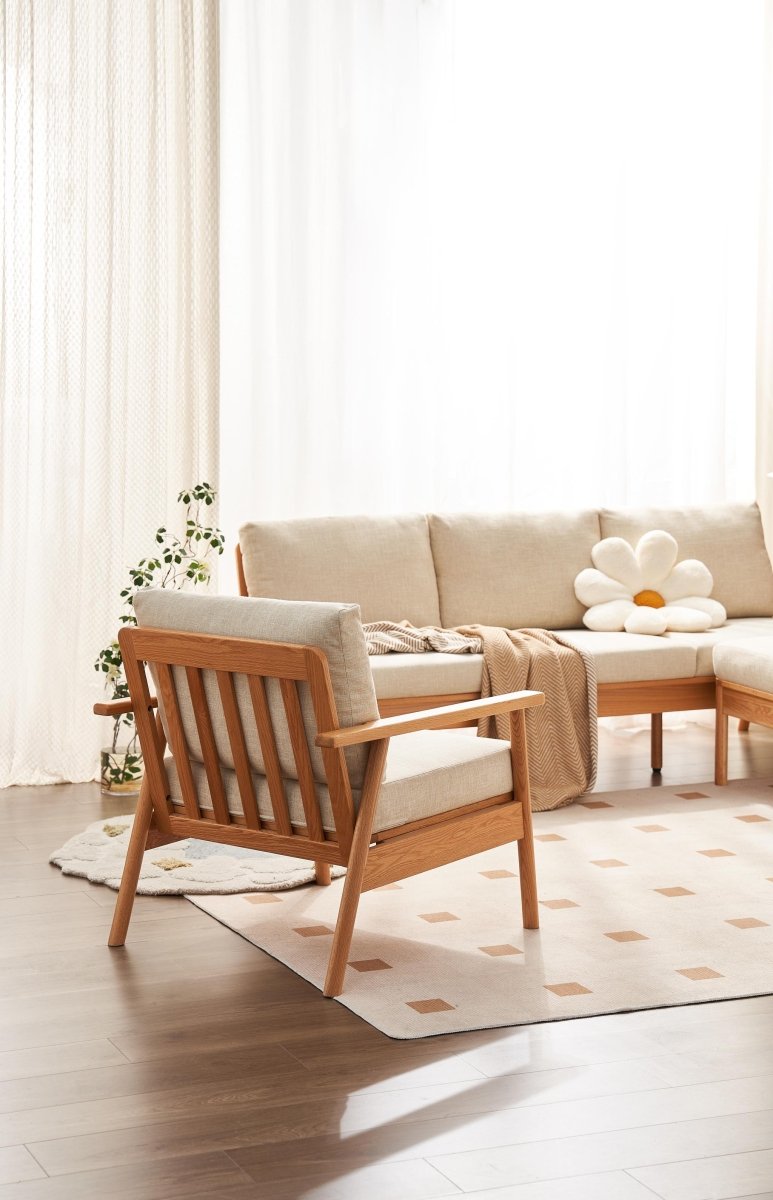 Eiko Solid Wood Sofa - Exclusivia