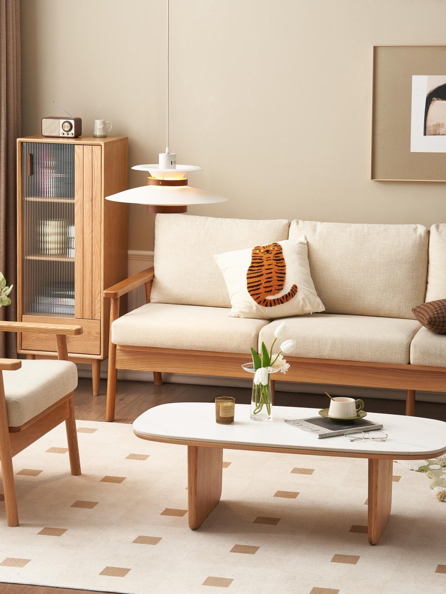 Eiko Solid Wood Sofa - Exclusivia