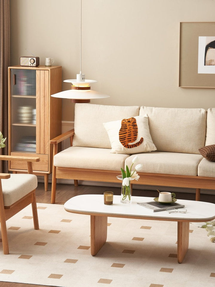 Eiko Solid Wood Sofa - Exclusivia