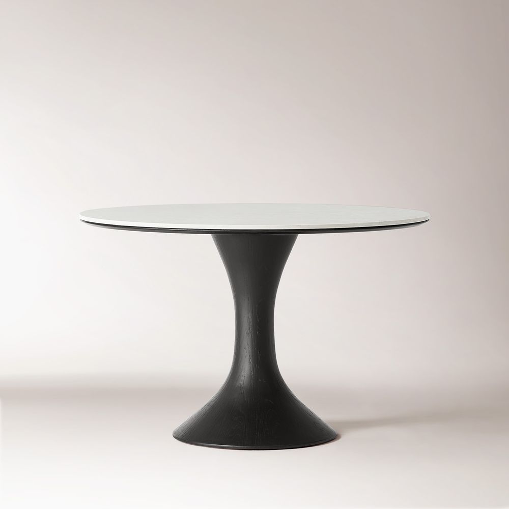 Elara Marble Dining Table, 120/150cm - Exclusivia