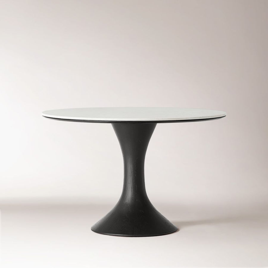 Elara Marble Dining Table, 120/150cm - Exclusivia