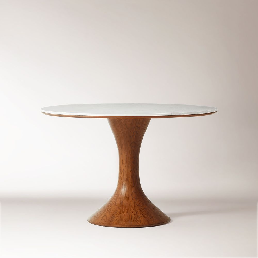 Elara Marble Dining Table, 120/150cm - Exclusivia