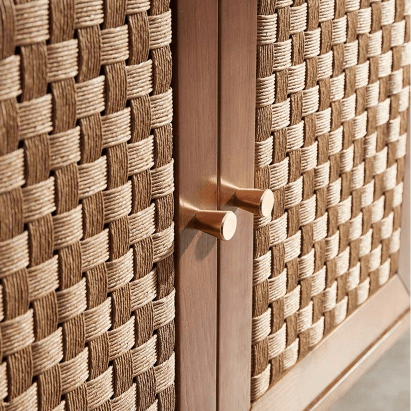 Elara Solid Ash Wood Sideboard - Exclusivia