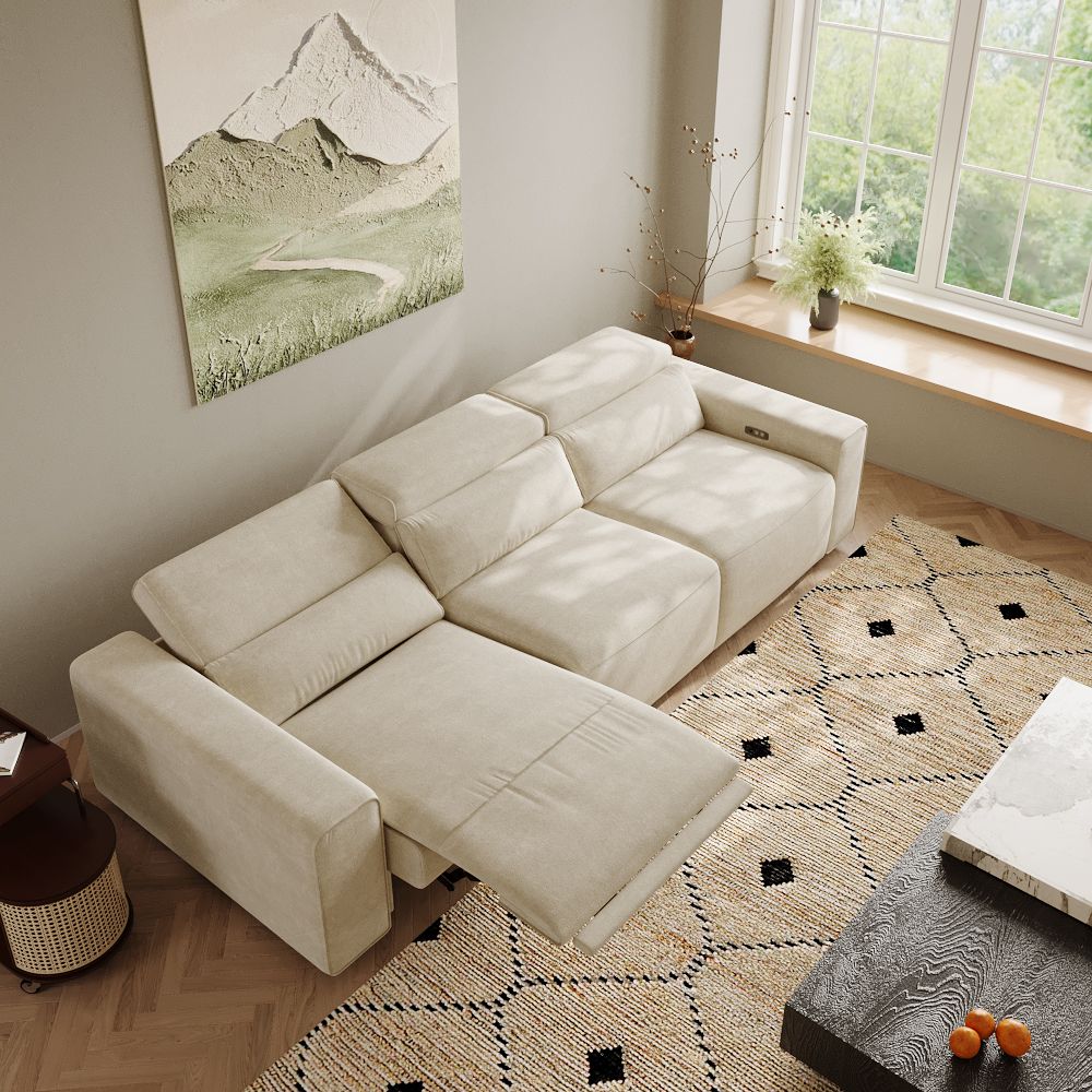 Elevora Power Modular Reclining Sofa - Exclusivia