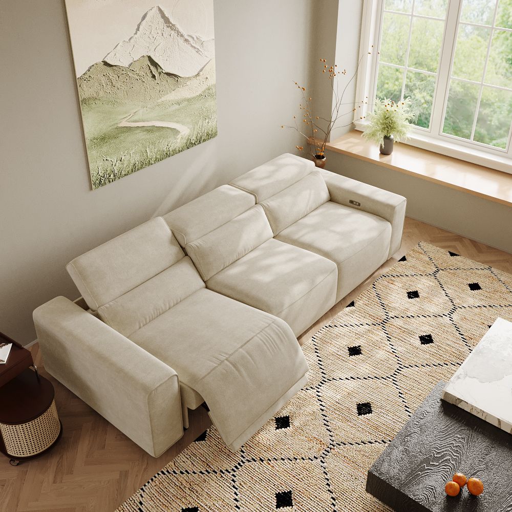 Elevora Power Modular Reclining Sofa - Exclusivia
