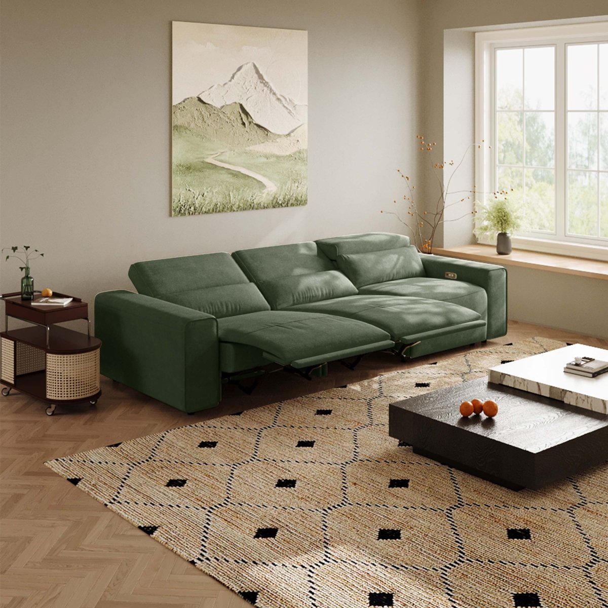 Elevora Power Modular Reclining Sofa - Exclusivia