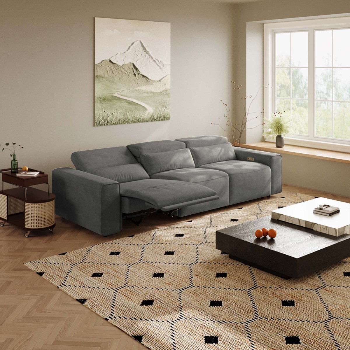 Elevora Power Modular Reclining Sofa - Exclusivia