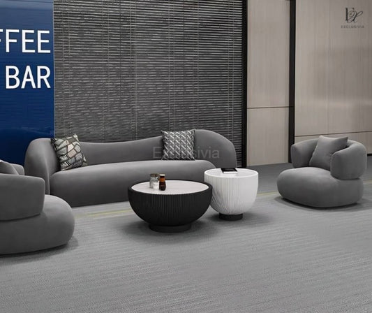 ELIJAA Modern Velvet Sofa - Exclusivia