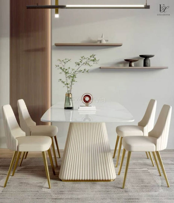 ELLE Modern Sintered Stone Dining Table - Exclusivia