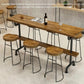 ELYSE Wooden Bar Table Chair - Exclusivia