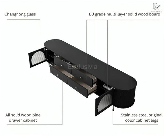 EMBER Modern TV Console - Exclusivia