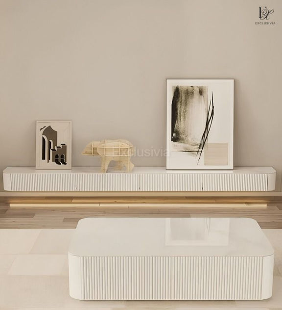 ENIGMA Modern TV Console & Coffee Table - Exclusivia