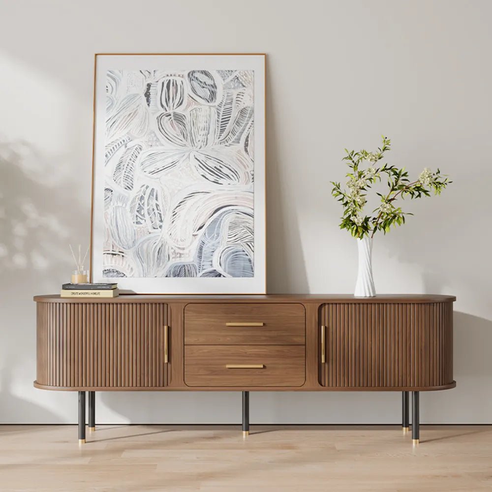 Eos 180 cm Mid - Century Modern TV Stand - Exclusivia