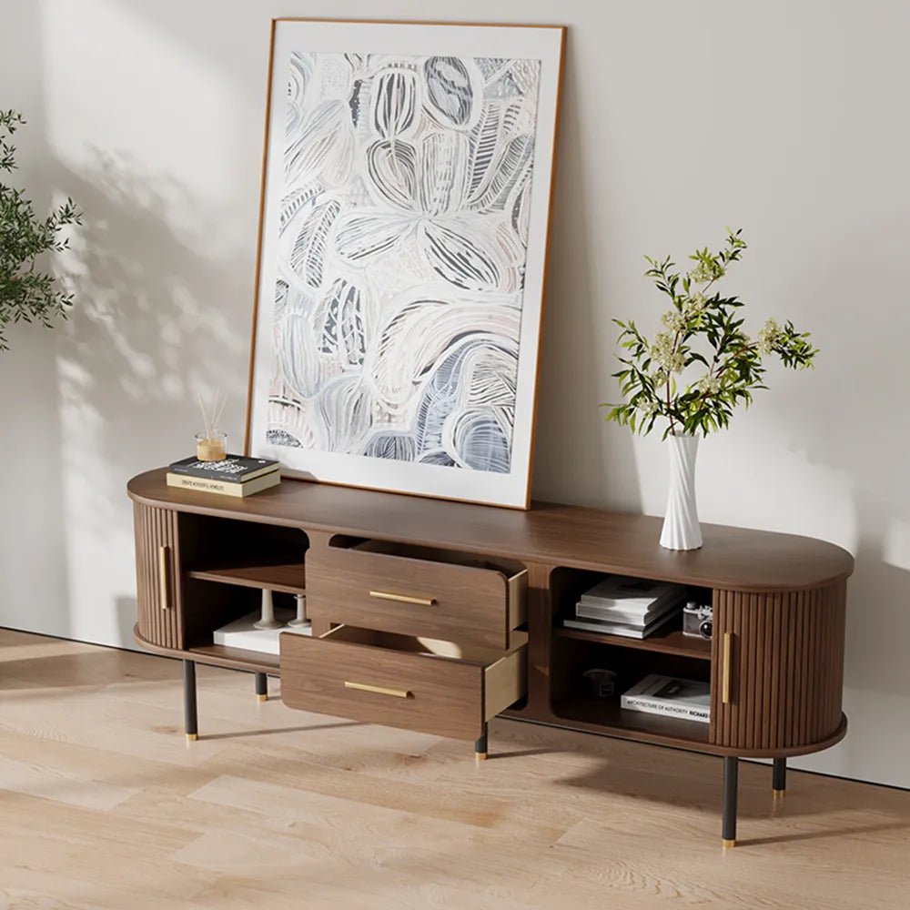 Eos 180 cm Mid - Century Modern TV Stand - Exclusivia