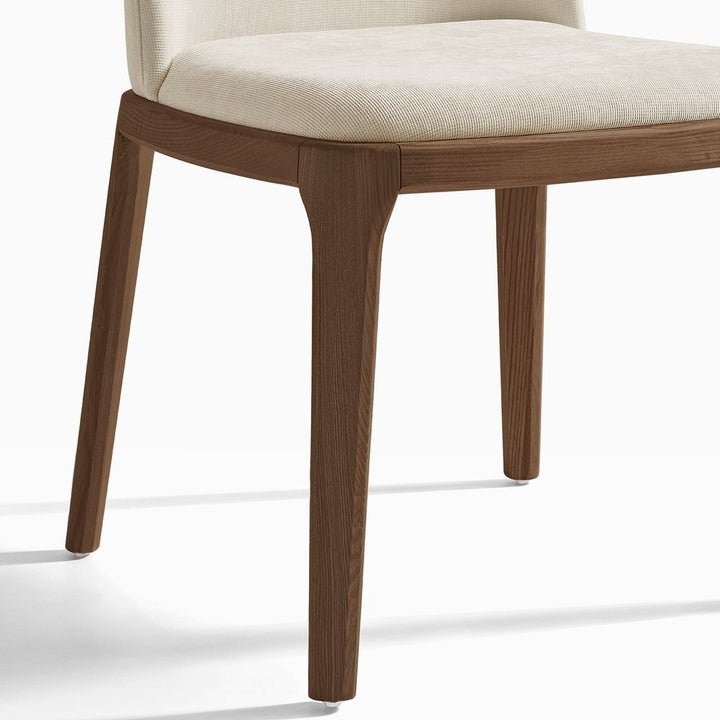 Norrin Cotton Linen Dining Chairs (Set of 2)