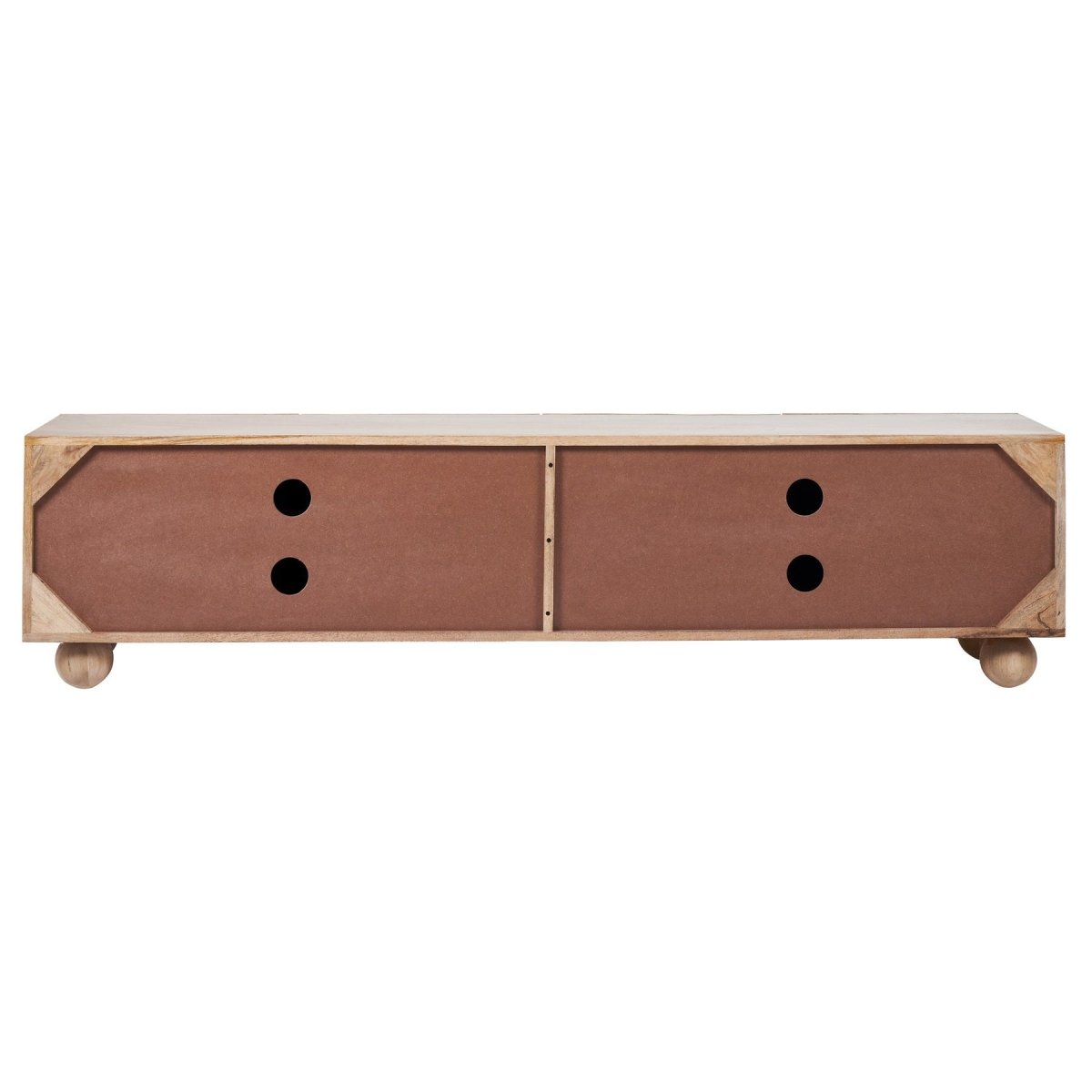 Ezra Mango Wood TV Unit - Exclusivia